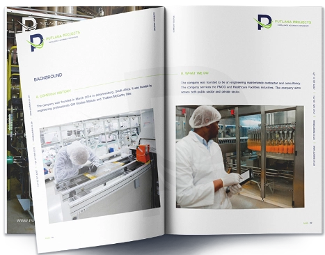 Company Profile Design in Singapore